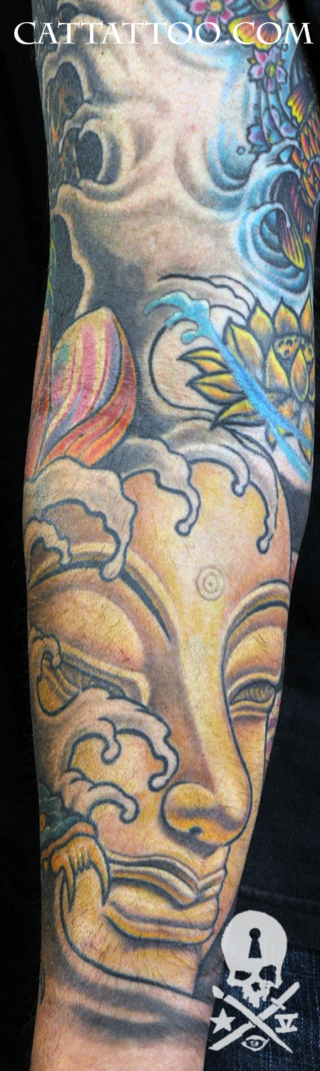Tattoos - Buddha Face - 93676